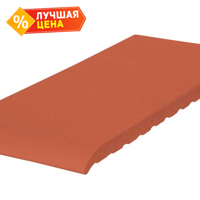 Клинкерный подоконник KING KLINKER 01 Ruby red, 150*120*15 мм