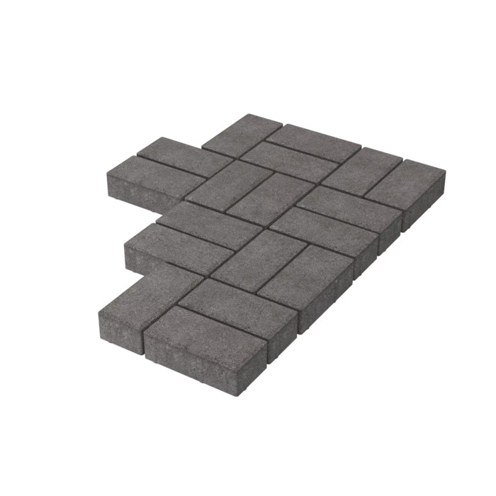 Брусчатка Stellard 200х100х60 мм Серый