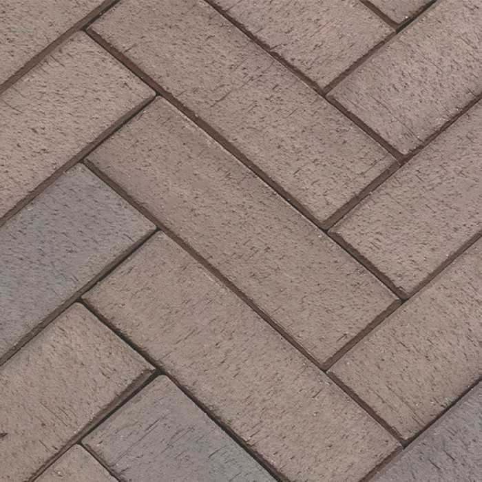 Клинкерная брусчатка ЛСР Турин бронзовый лонг, 250x80x50 мм